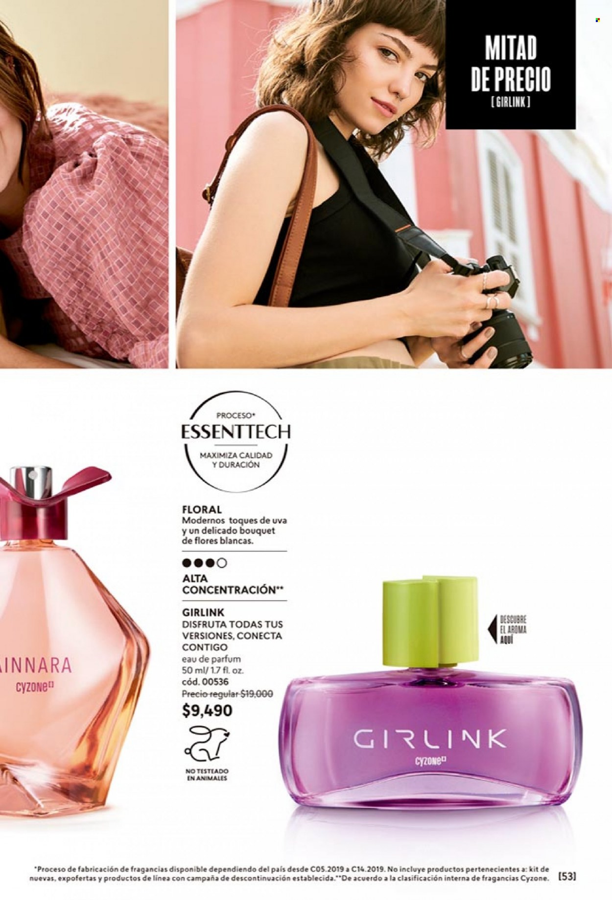 Catálogo Cyzone - Ventas - perfume, Hewlett Packard. Página 53.