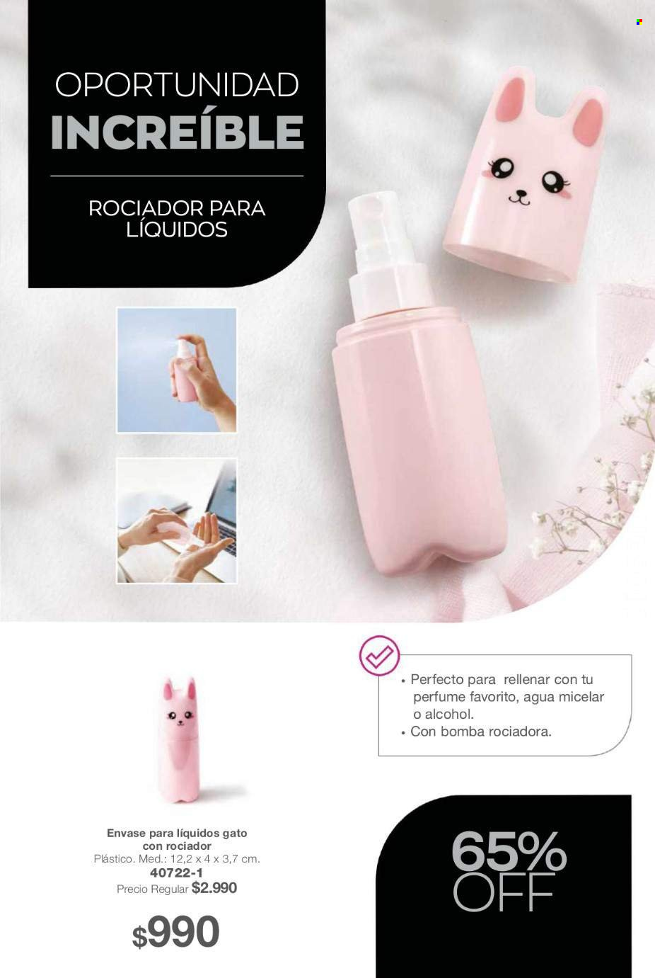 Catálogo Avon - Ventas - agua micelar, perfume. Página 93.