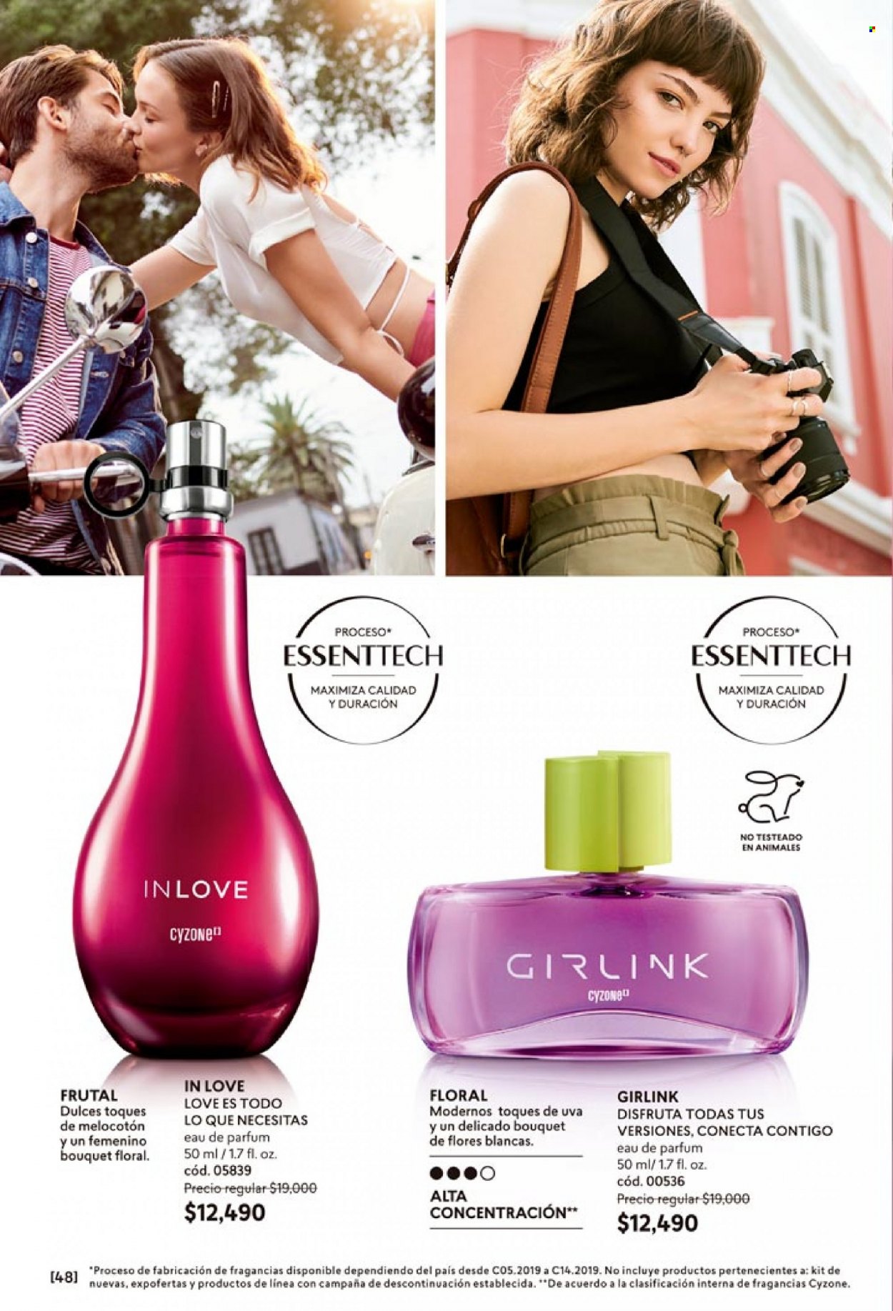 Catálogo Cyzone - Ventas - perfume. Página 48.