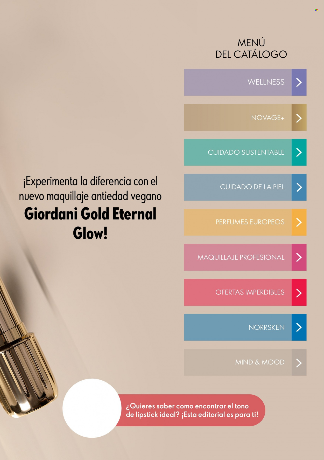 Catálogo Oriflame - 16.09.2023 - 06.10.2023 - Ventas - Giordani Gold, Nov Age, perfume. Página 3.
