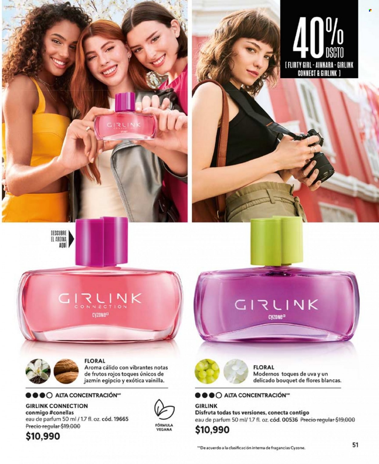 Catálogo Cyzone - Ventas - perfume. Página 51.