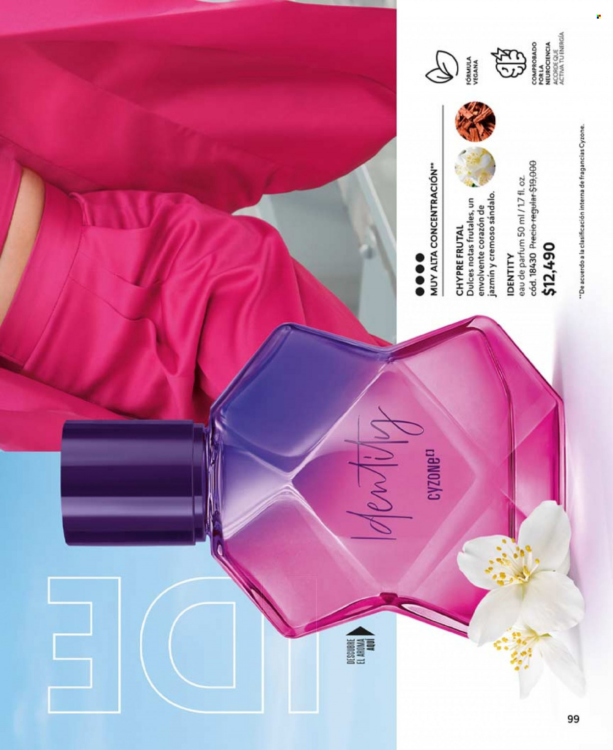 Catálogo Cyzone - Ventas - perfume. Página 99.