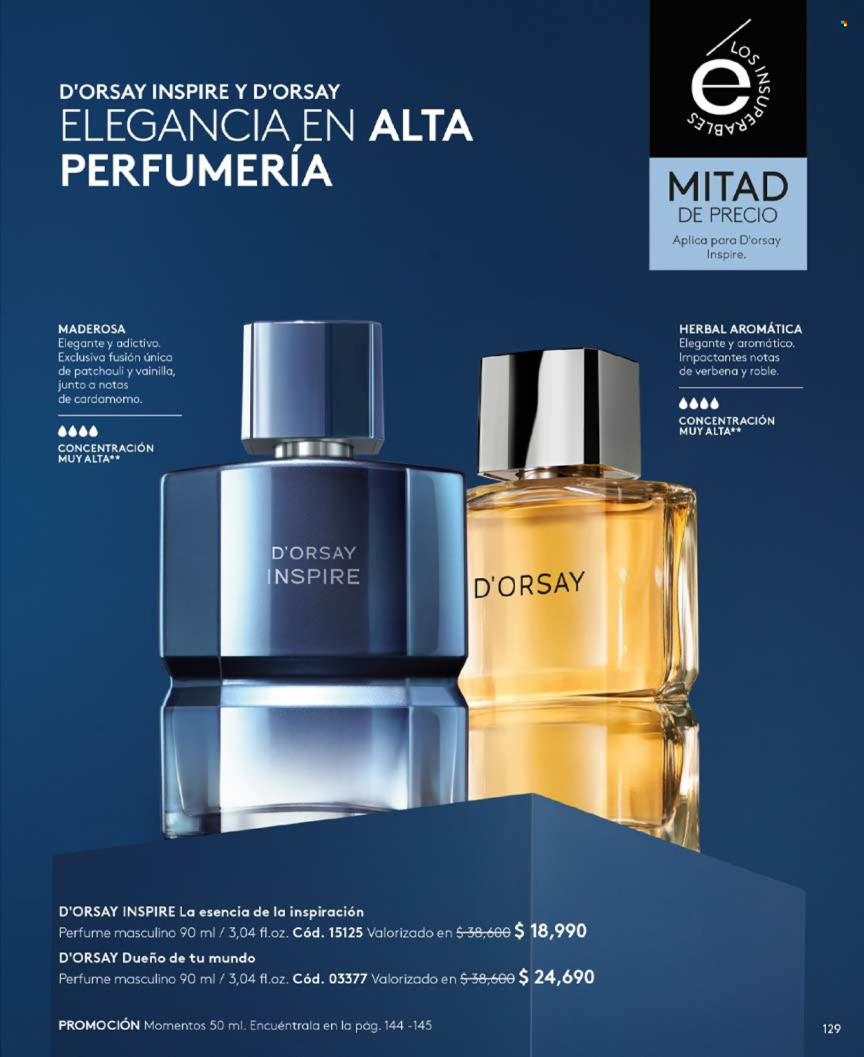 thumbnail - Catálogo Ésika - Ventas - perfume. Página 129.