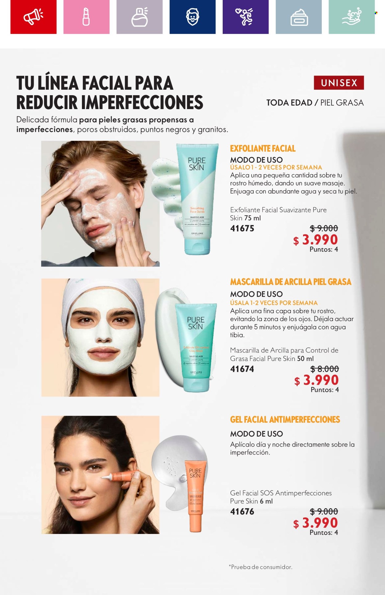 thumbnail - Catálogo Oriflame - 10.02.2024 - 01.03.2024 - Ventas - crema facial, Pure Skin, máscara. Página 110.