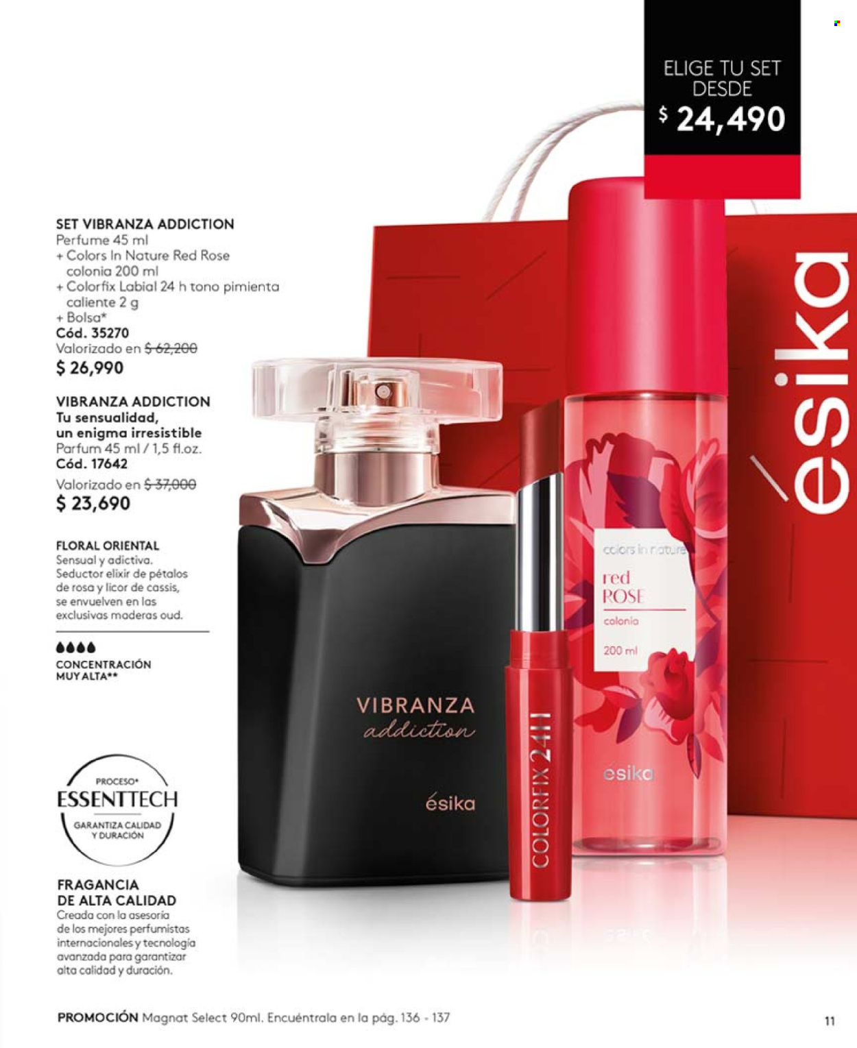thumbnail - Catálogo Ésika - Ventas - labial, perfume. Página 11.