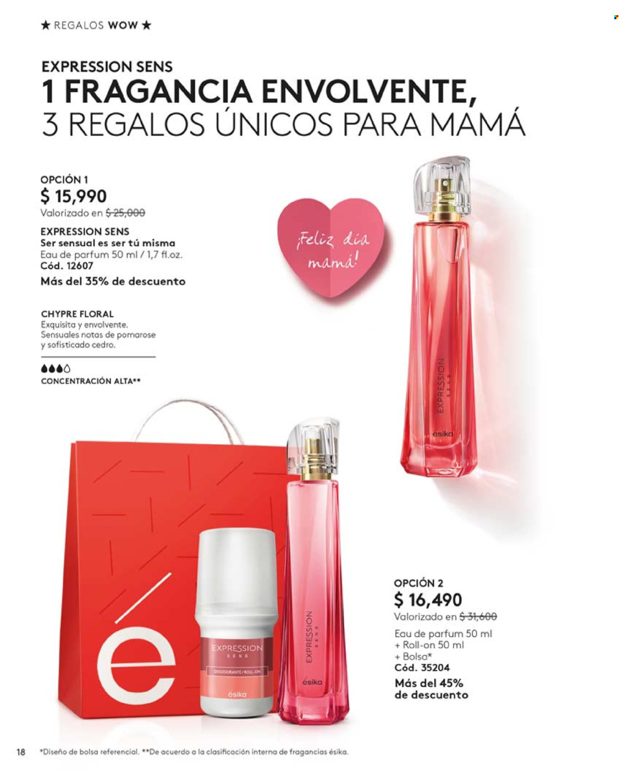 thumbnail - Catálogo Ésika - Ventas - desodorante de bola, perfume, desodorante. Página 18.