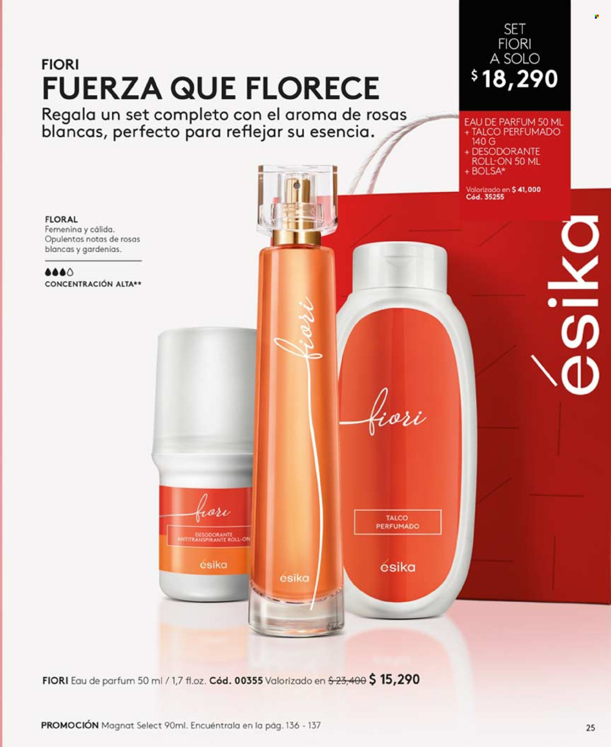 thumbnail - Catálogo Ésika - Ventas - desodorante de bola, perfume. Página 25.