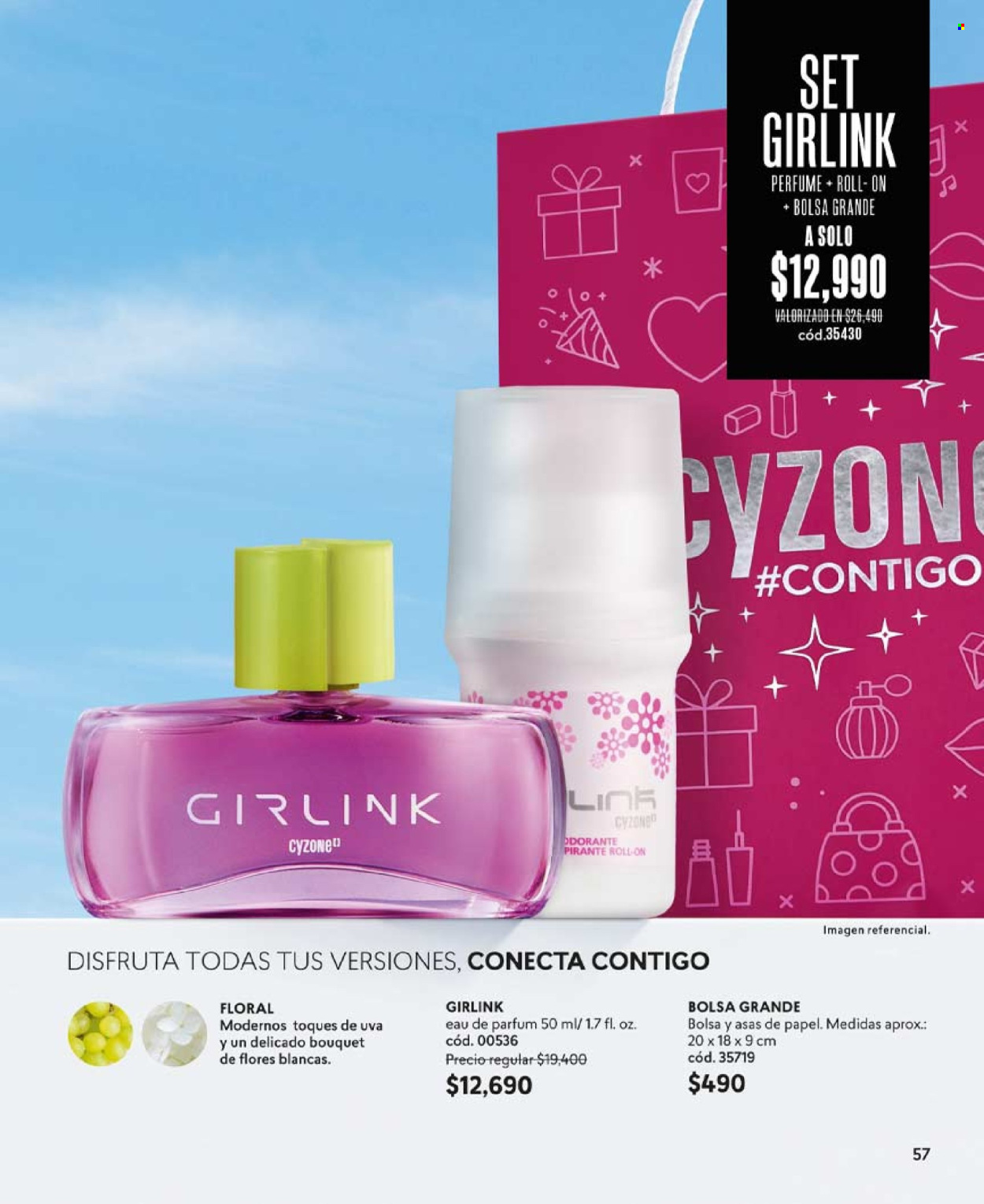 thumbnail - Catálogo Cyzone - Ventas - perfume. Página 57.