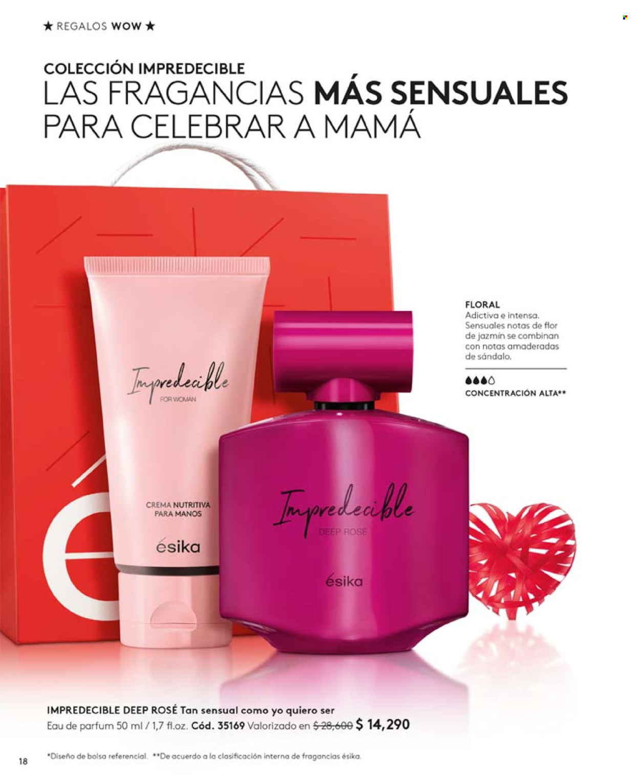 thumbnail - Catálogo Ésika - Ventas - crema, perfume. Página 18.