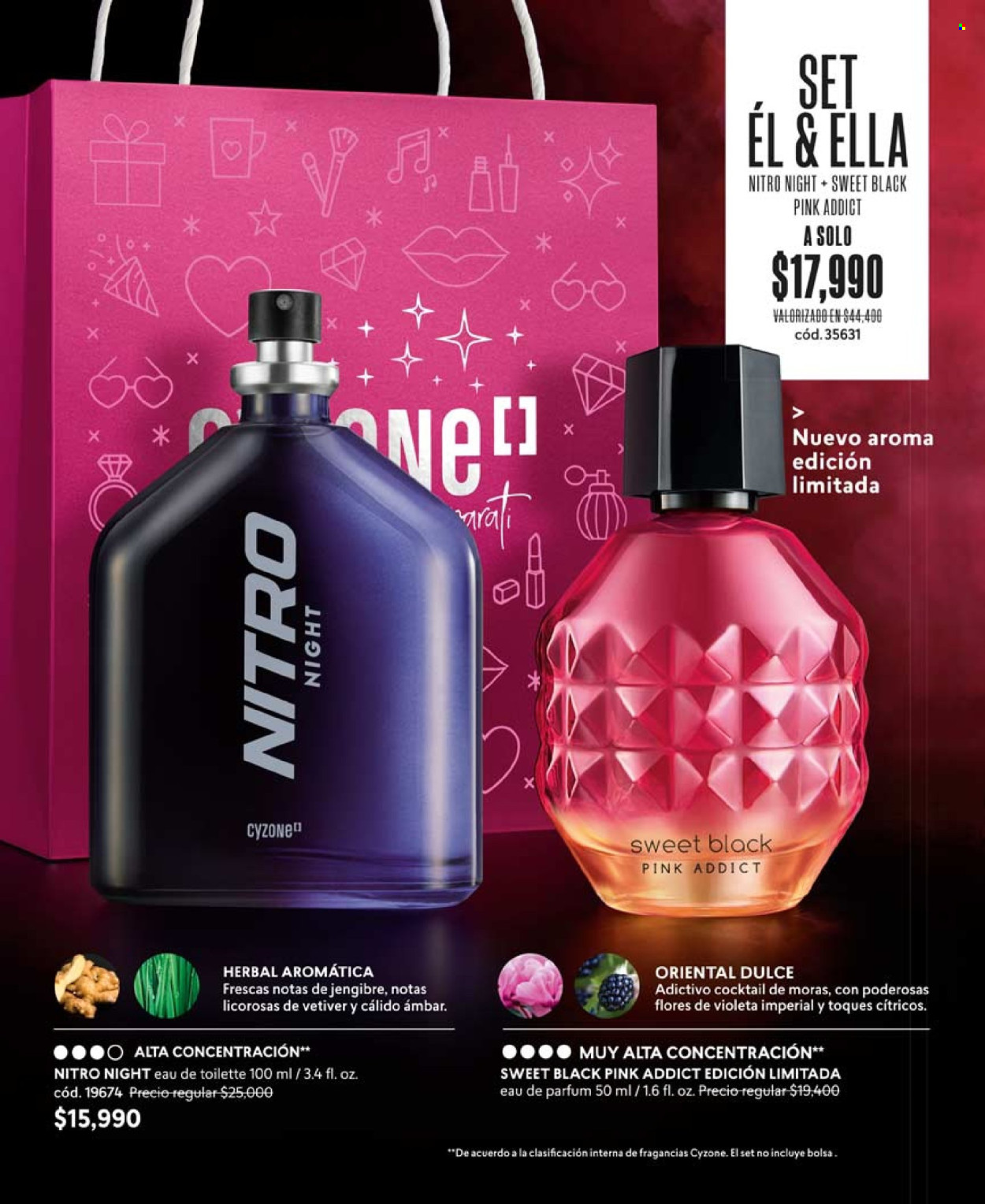thumbnail - Catálogo Cyzone - Ventas - perfume, eau de toilette. Página 124.