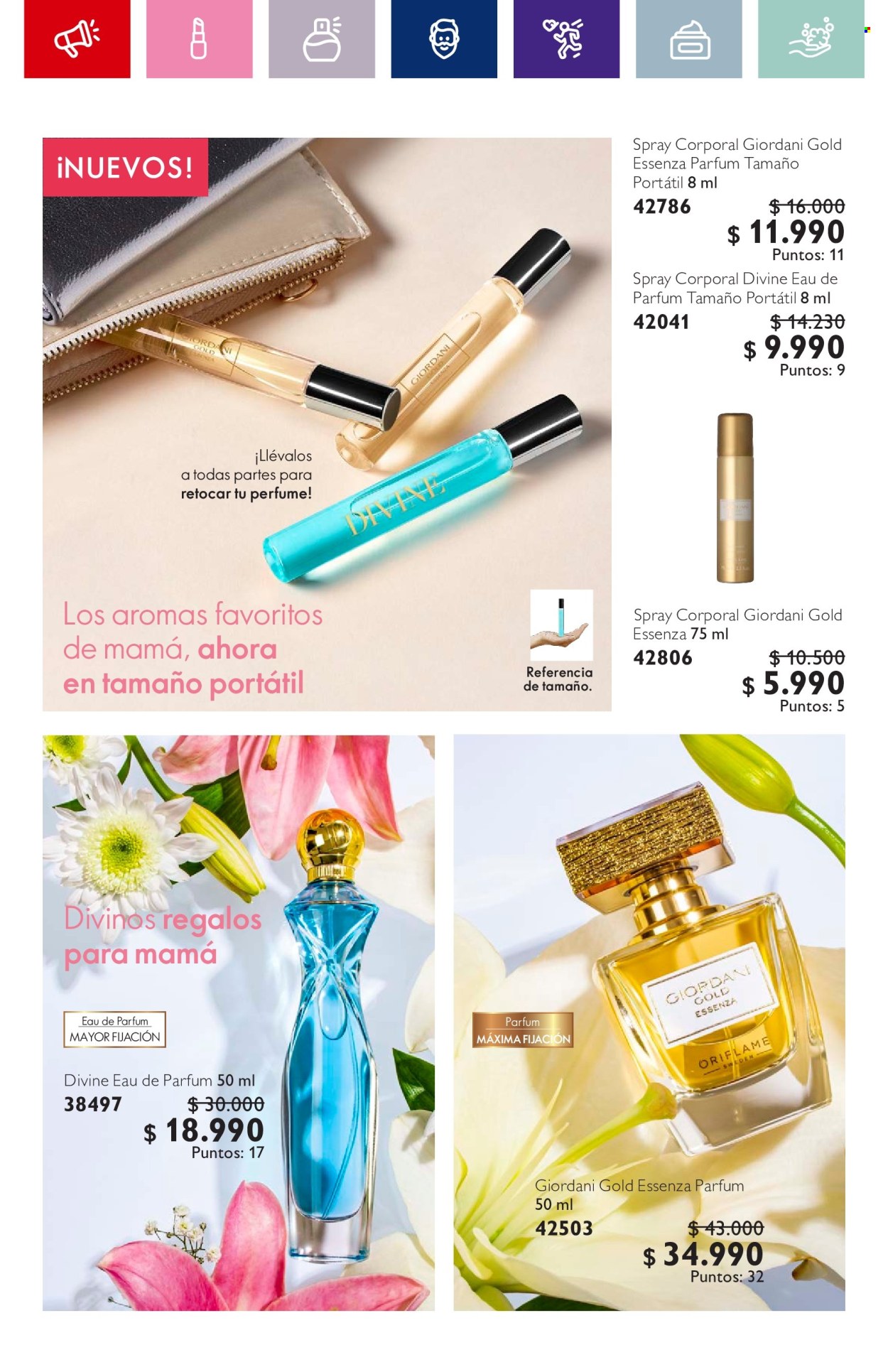 thumbnail - Catálogo Oriflame - 13.04.2024 - 03.05.2024 - Ventas - Giordani Gold, perfume, spray corporal. Página 48.