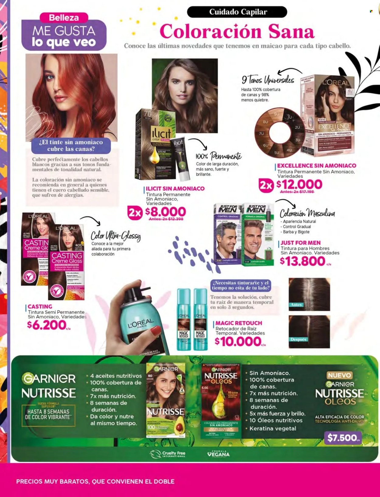 thumbnail - Catálogo Maicao - 01.04.2024 - 30.04.2024 - Ventas - Garnier, L'Oréal, máscara, tintura de cabello. Página 20.