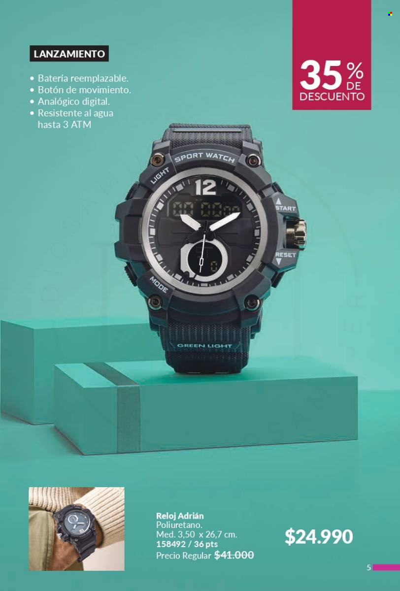 thumbnail - Catálogo Avon - Ventas - reloj. Página 3.
