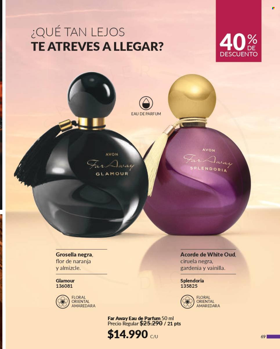 thumbnail - Catálogo Avon - Ventas - perfume, Far Away. Página 67.
