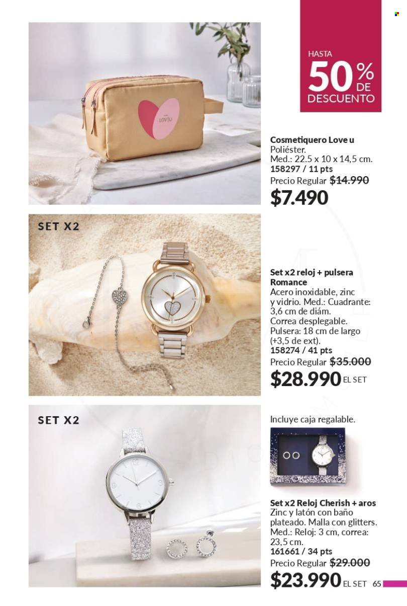 thumbnail - Catálogo Avon - Ventas - pulsera, reloj. Página 63.