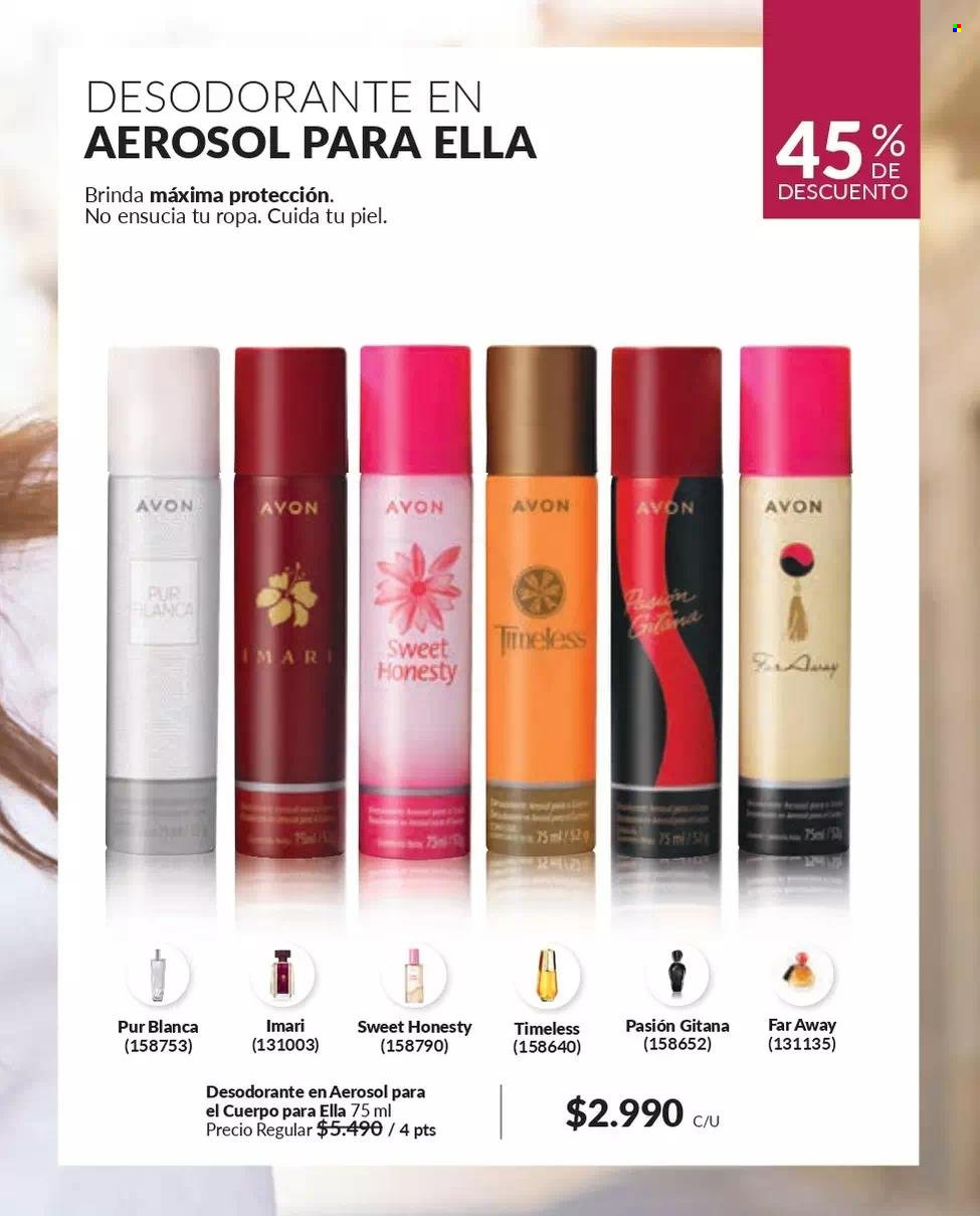 Ofertas Avon. Página 1