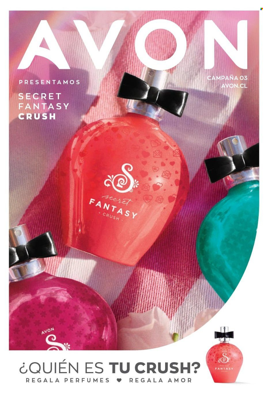 Catálogo Avon - Ventas - perfume. Página 1.
