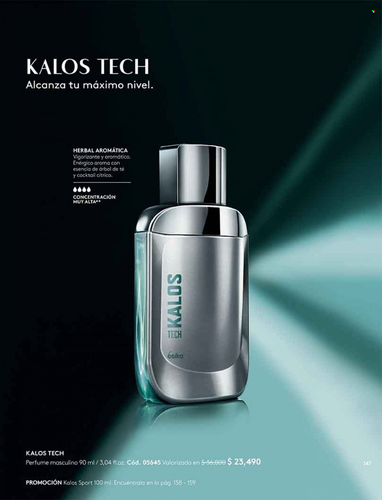 Catálogo Ésika - Ventas - perfume. Página 151.