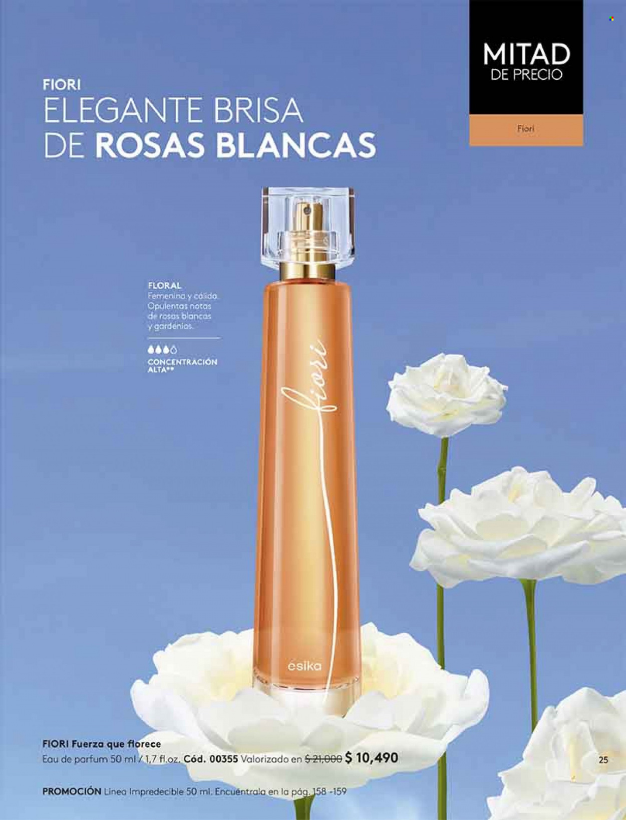 Catálogo Ésika - Ventas - perfume. Página 25.