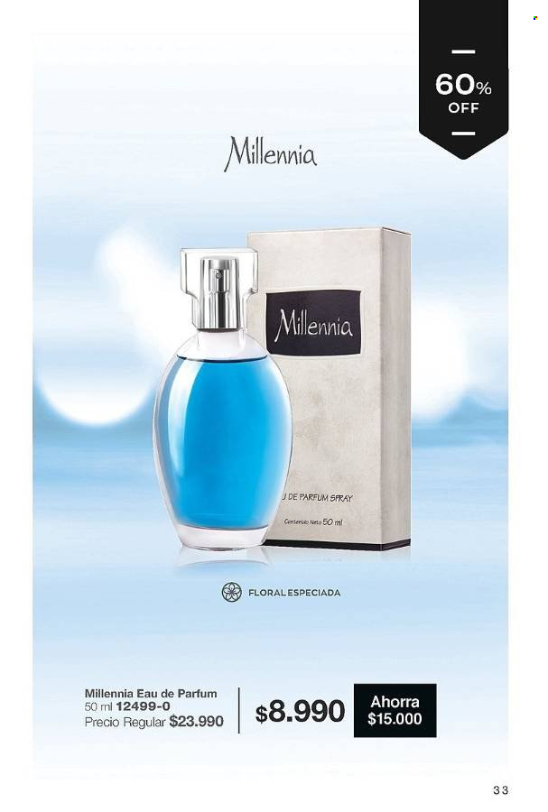 Catálogo Avon - Ventas - perfume. Página 33.