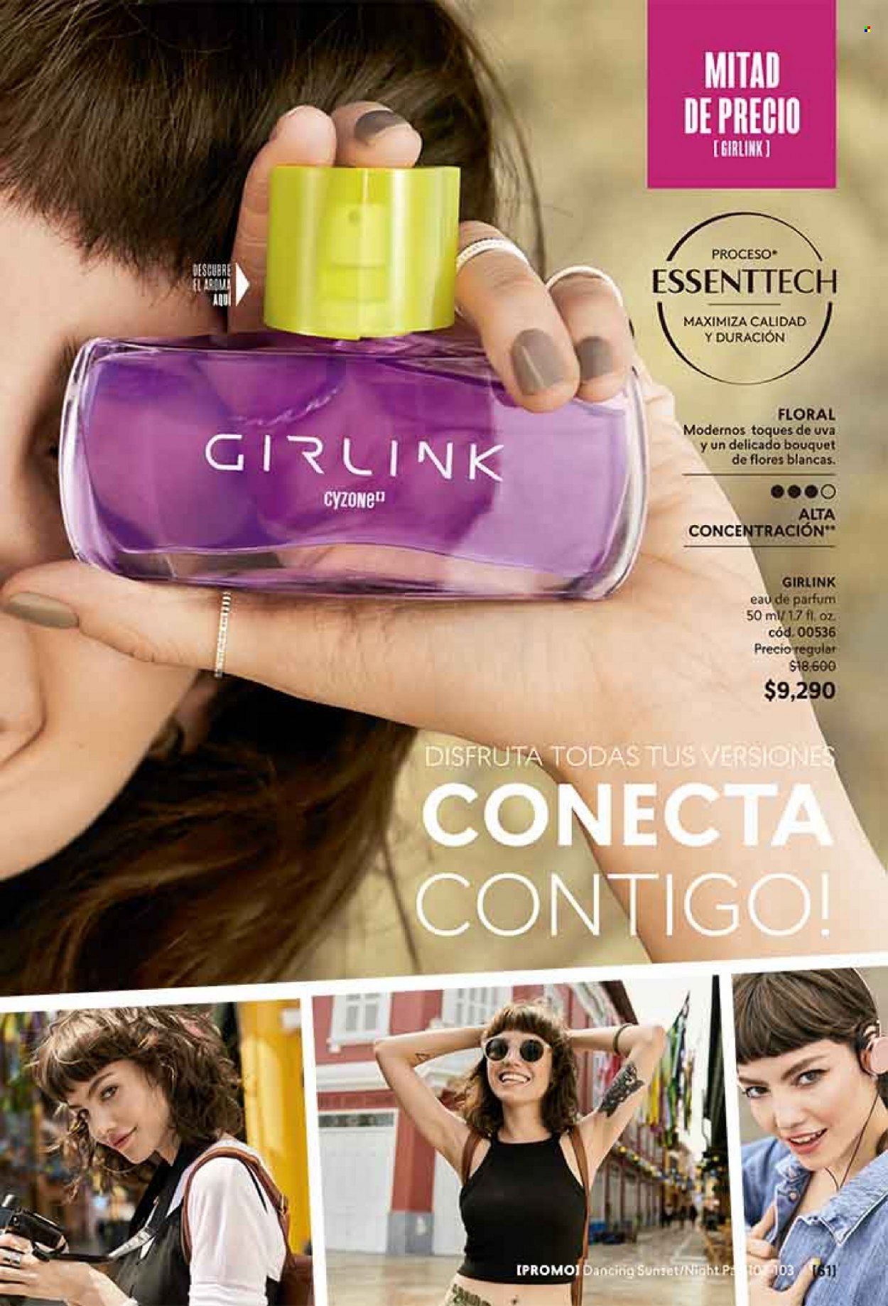 Catálogo Cyzone - Ventas - perfume. Página 61.