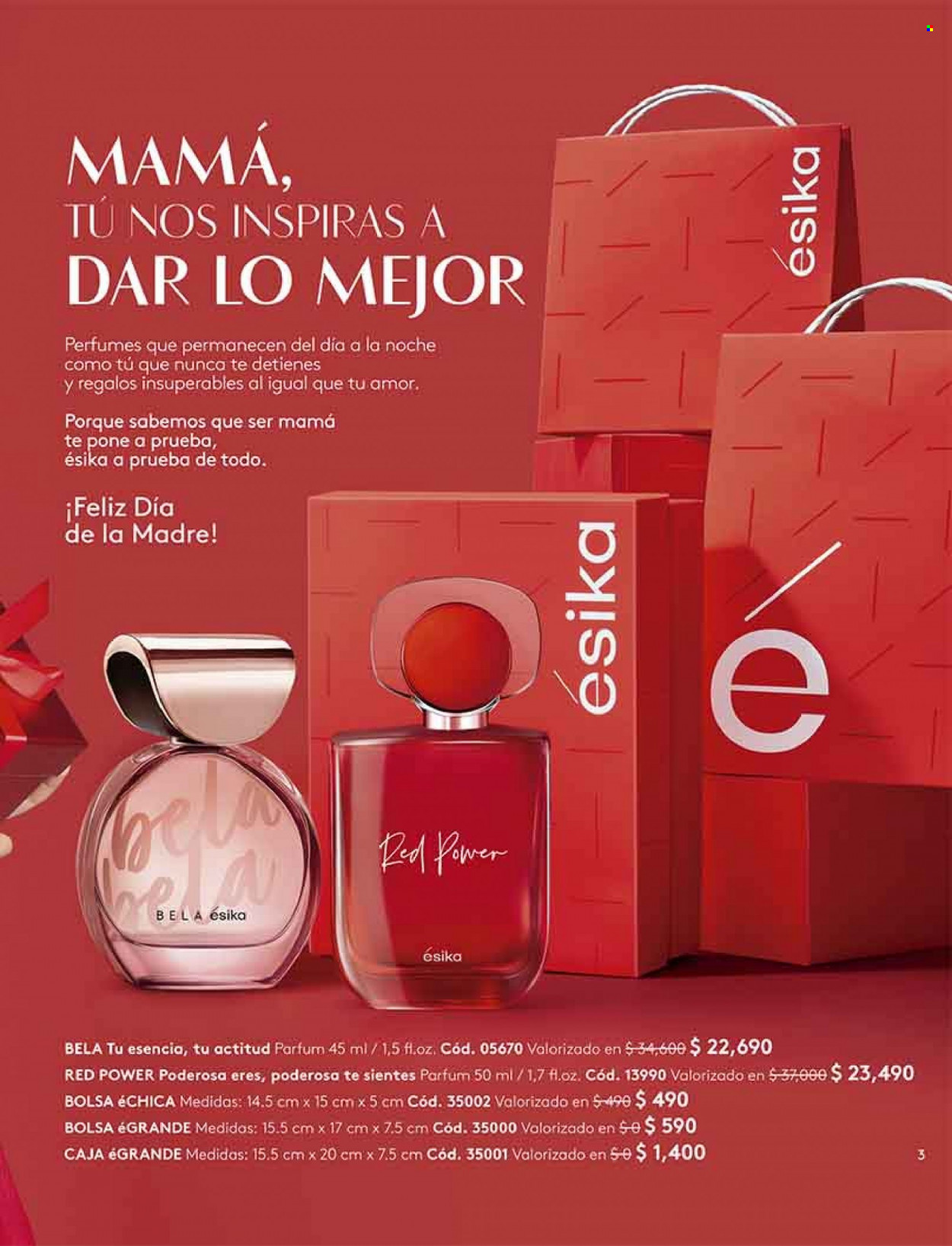 Catálogo Ésika - Ventas - perfume. Página 3.