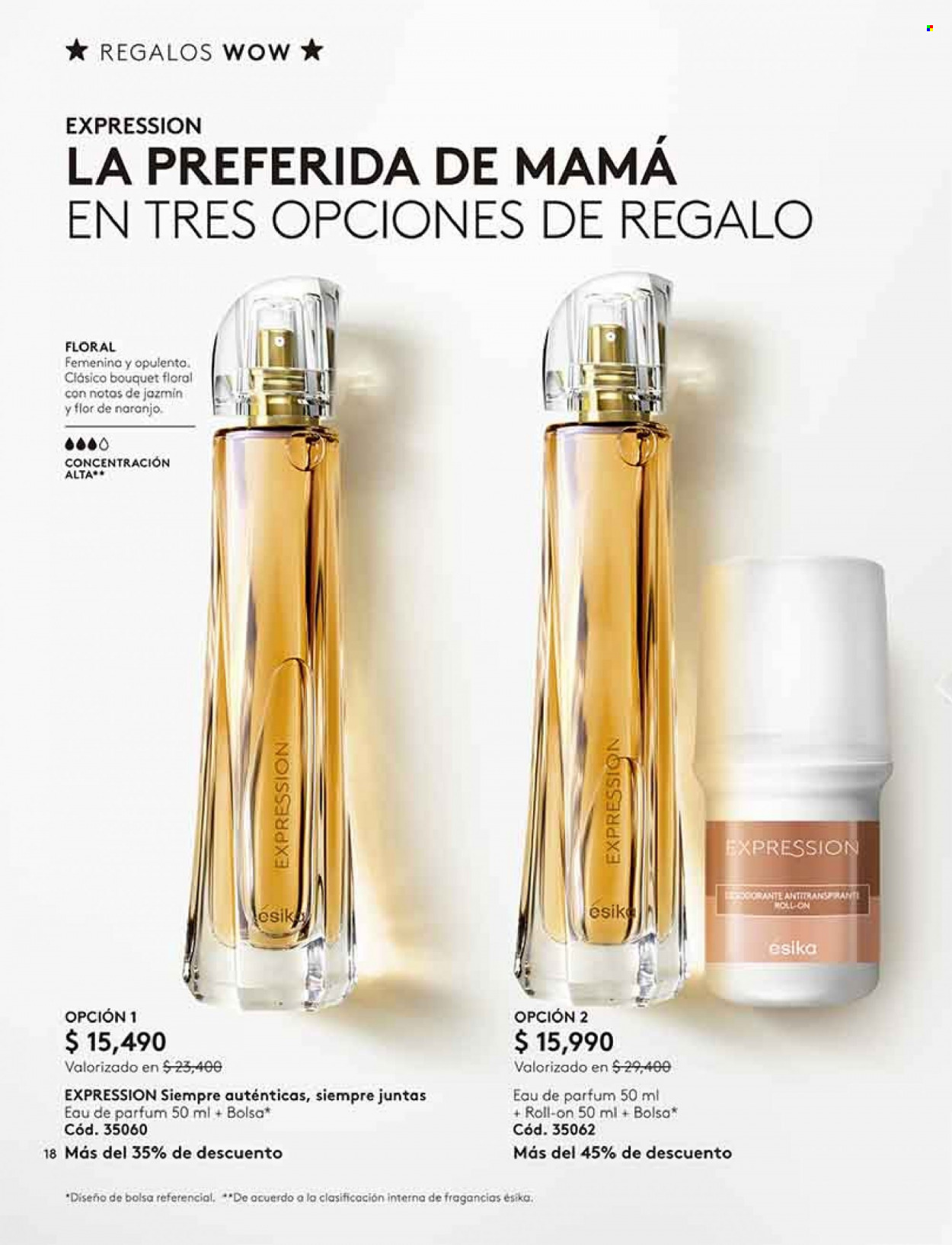 Catálogo Ésika - Ventas - perfume. Página 18.